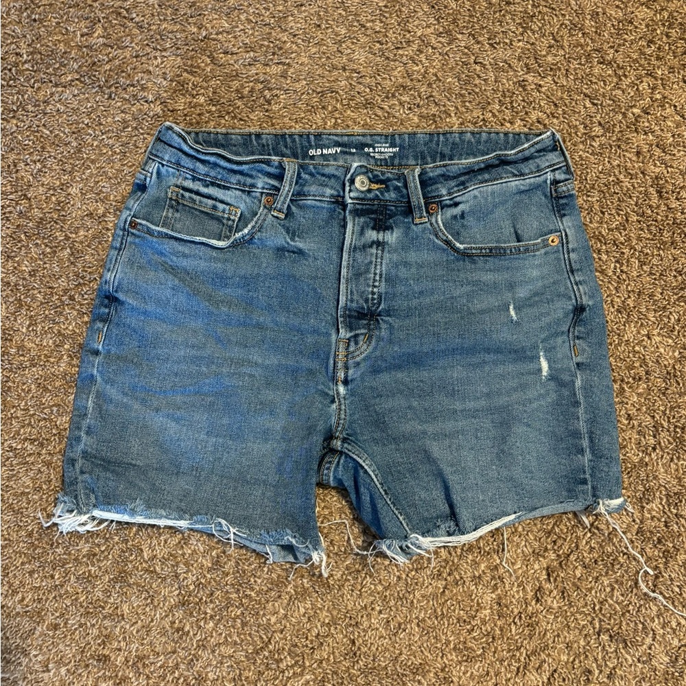 Women’s Old Navy O.G. Straight Size 12 Denim Shorts